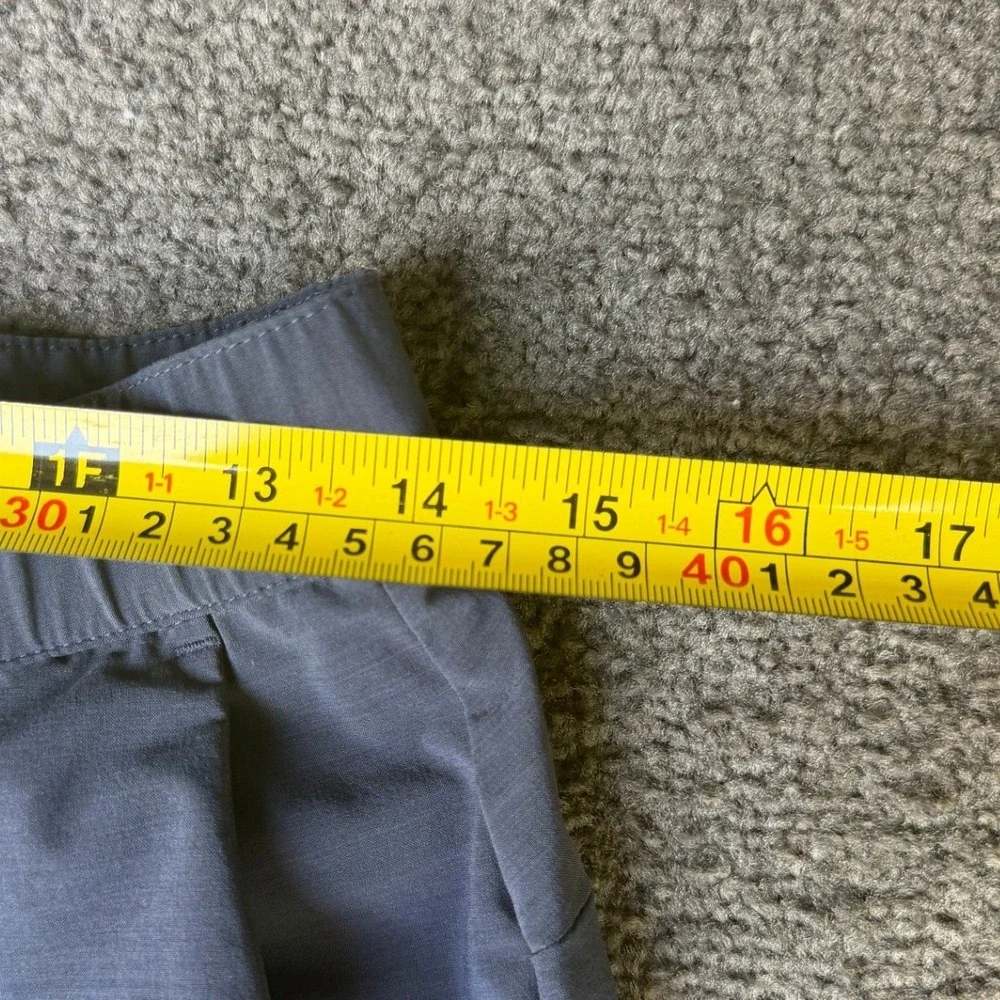 Fabletics Mens Gray Blue Tapered Performance Stretch Pants PT2040675 Small
